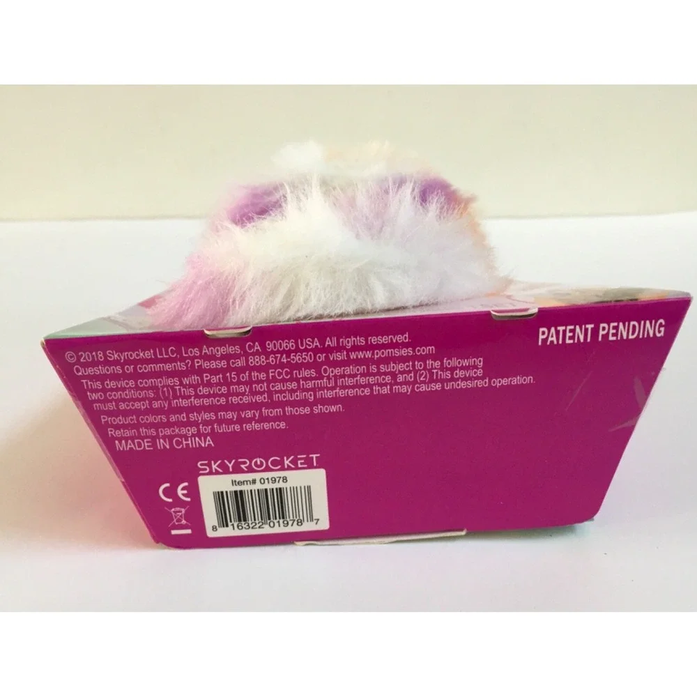 Pomsies Kali Wearable Plush Pom-Pom Pets Toy Amazon Exclusive Pink White Orange